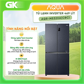 AQR-M532XA(CBC) - Tủ lạnh Aqua Inverter 469 lít AQR-M532XA(CBC) - Hàng Chính Hãng - Chỉ Giao Hồ Chí Minh