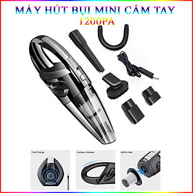 Mua Máy Hút Bụi Cầm Tay Fh-558 Pin Sạc Không Dây 120W Cực Mạnh Cao Cấp Lực Hút 12000Pa