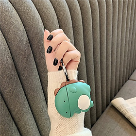Bao Case Cho Airpods 1 / Airpods 2 / Airpods Pro Hình Bé Khủng Long