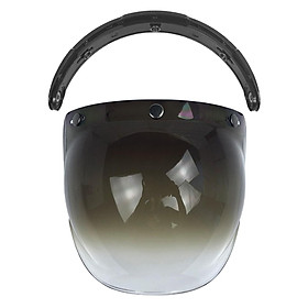 3 Snap Visor Shield Helmet Visor Face Shield for Open Face