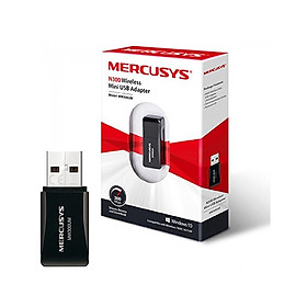 Mua Usb wifi Mercusys 300Mbps tốc độ cao - Usb thu sóng wifi cho laptop PC máy bàn - Mercusys  - Hàng chính hãng