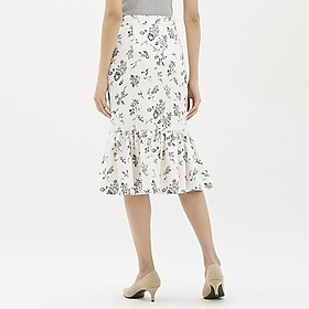 Chân váy hoa đuôi cá G#U Nhật Bản