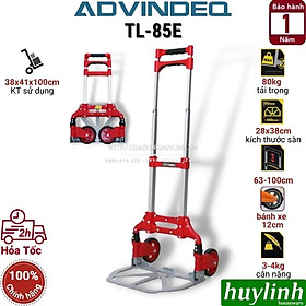 Xe đẩy hàng 2 bánh rút gọn Advindeq TL-85E - Tải trọng tối đa 85kg - Hàng chính hãng