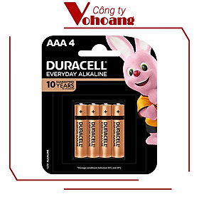 Vỉ 2 VPin AA , Pin AAA DURACELL 1,5V Siêu Bền - Hàng chính hãng