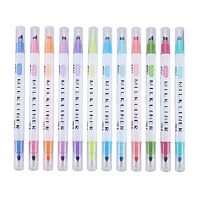 Bút Highlight Đầy Màu Sắc (12 Cây)