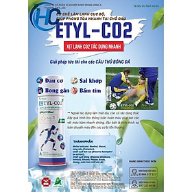 Chai xịt lạnh giảm đau nhanh ETYL-CO2 (50ml)