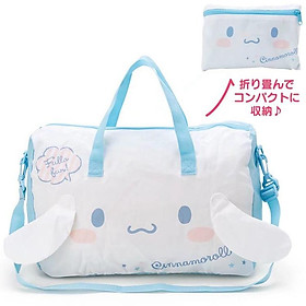 Sanrio Hello Kitty Túi Đeo Vai Dễ Thương Gấp Duffel Túi Chống Nước Túi Xe Đẩy Du Lịch Lớn Dung Tí