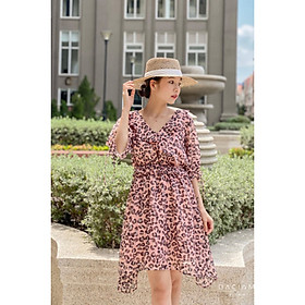 Bel Pink Dress - Beo Đen