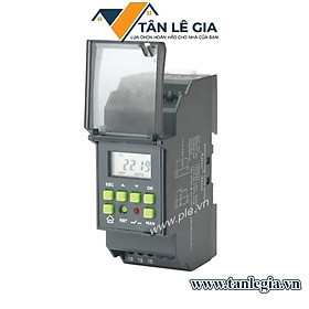 Gic 67DDT0: Timer thời gian thực kỹ thuật số 24 giờ, 1 ngỏ ra, 25 chương trình On/off 110 - 240 VAC, 1 C/O