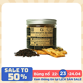 Bánh Biscotti ăn kiêng GUfoods (Vị hạt mix) - Lành mạnh, bổ dưỡng, phù hợp eat clean