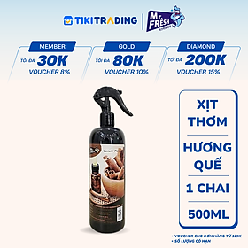 Nước hoa xịt phòng cao cấp Mr.Fresh 500ml