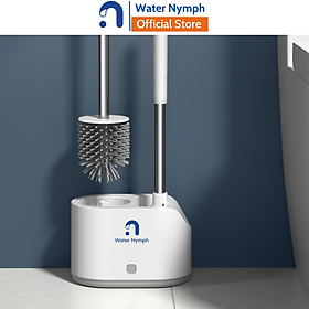 Mua Bộ chổi cọ nhà vệ sinh  nhà tắm silicone  chống xước men bồn cầu Waternymph có thể dán tường