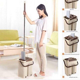 Mua Bộ Chổi Lau Nhà Tự Vắt Kèm Thùng Nhật Bản