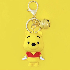 Móc Khoá Gấu Xinh Xịn Sang Kèm Chuông