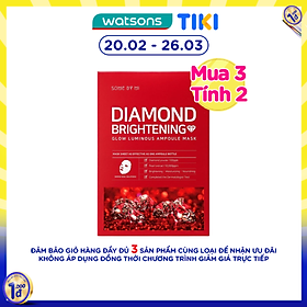 Mặt Nạ Some By Mi Chống Lão Hoá Và Dưỡng Ẩm Cho Da Diamond Brightening Sheet Mask 25g