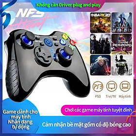 Tay cầm chơi game có dây USB Máy tính TV home Steam PS3 hai người Điện