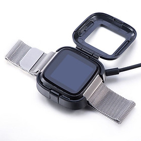 Fitbit Versa Charger Official Charging Cable Charging Dock For Fitbit Versa Smart Watch USB Data Cable Base Desktop Charger