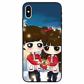 Ốp lưng dành cho Iphone Xs Max mẫu Cặp Áo Đôi