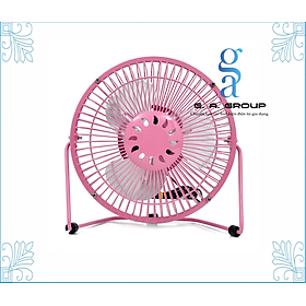 Quạt lồng sắt 819 USB-Fan 3 cánh quay 360 độ