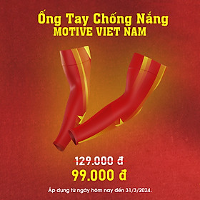 [PHIÊN BẢN GIỚI HẠN] Ống Tay Chống Nắng Thể Thao Chạy Bộ MOTIVE - VIỆT NAM