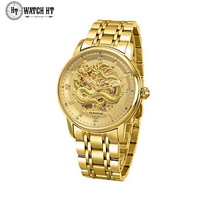 Đồng hồ nam tự động SUNRISE 7001SD MV mặt rồng full hộp thẻ chính hãng, kính sapphir