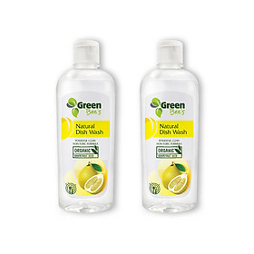 COMBO 2 Nước rửa bát Organic Tinh chất Hạt Bưởi Chai 400ml