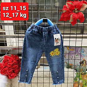 Quần bò, quần jean dài cho bé trai, bé gái size nhí (1-4 tuổi)