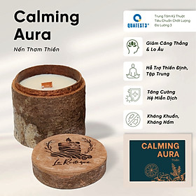 Nến Thơm Trị Liệu Le Rustique Thiền Định (Calming Aura) - Nến Thơm Cao Cấp - An Toàn Sức Khỏe