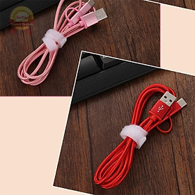 Mua Cáp sạc dây dù 2 đầu dính Micro Usb và TypeC dài 1m2 chống đứt cho điện thoại Samsung Vivo Oppo