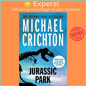 Sách - Jurassic Park by Michael Crichton (UK edition, paperback)