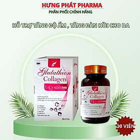 iên uống Glutathion Collagen L-Cystin 500 làm đẹp da