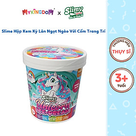 Hình ảnh Đồ Chơi SLIMY Slime Hộp Kem Kỳ Lân Ngọt Ngào Với Cốm Trang Trí 33917