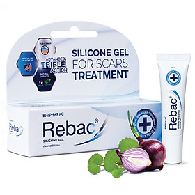 Gel Rebac Ngăn Ngăn Ngừa Sẹo - Rebac Trị Sẹo - Sẹo Lồi, Sẹo Phì Đại Do Mụn Bọc, Chấn Thương, Bỏng, Phẫu Thuật, Sinh Mổ - Kháng Nước - Skincare