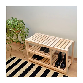 Kệ giày gỗ Pallet