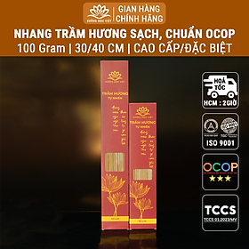 Mua Nhang Trầm Hương Sạch Tự Nhiên Không Hoá Chất Xưởng Mộc Việt - Dài 30cm Và 40cm Hương Thơm Dịu Nhẹ  An Toàn Sức Khoẻ