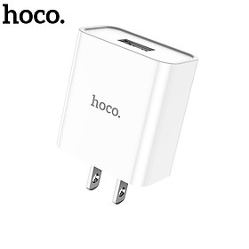 Củ sạc nhanh HOCO C81 2.1A - Ổn định dòng điện - Tương thích mọi thiết bị- Hàng Chính Hãng