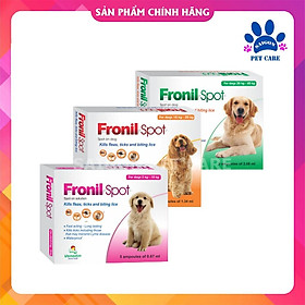 Thuốc nhỏ gáy Fronil Spot trị ve rận cho chó