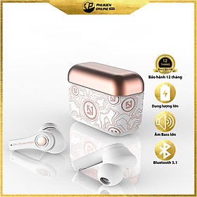 Mua Tai Nghe Bluetooth 5.0 Grayyiti Design FLOVEME - LTS100 - Nút cảm ứng thông minh - Mic đàm thoại siêu nhạy- Kết nối không dây - âm thanh vòm  cảm biến - Hàng chính hãng