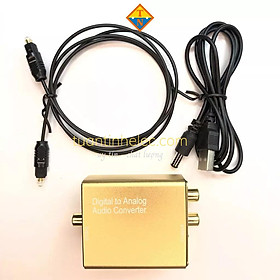 Mua Bộ chuyển đổi Cổng quang Optical sang Audio AV - R/L mạ vàng  có hộp # phụ kiện âm thanh