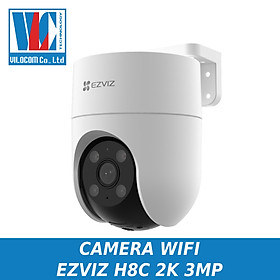 Camera WIFI EZVIZ H8C 2K (3MP) VÀ H8C 2K+ (4MP)quay xoay, tự đông theo dõi chuyển động thông minh - Hàng chính hãng