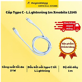 Mua Cáp Type C - L.i.ghtnning 1m Xmobile L2145 - Hàng Chính Hãng