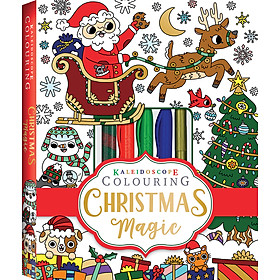Sách Kaleidoscope Colouring: Christmas Magic