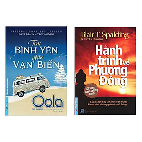 Sách Kỹ Năng/Tâm Lý Hay: Tìm Bình Yên Giữa Vạn Biến + Hành Trình Về Phương Đông (Sách kỹ năng cân bằng cuộc sống)