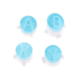Aluminum Alloy ABXY Bullet Buttons Replacement For Microsoft Xbox One Controller(Blue), Brand New