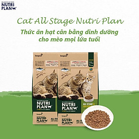 Thức ăn hạt cho mèo mọi lứa tuổi Nutri Plan Cat All Stage Plus 5Kg