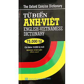 Từ điển Anh – Việt (75.000 từ)