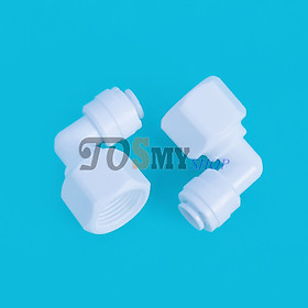 Mua Bộ 2 co  cút nối thẳng nhanh ren trong 17 ra dây 10 hoặc dây 6– linh kiện máy lọc nước  phun sương  lắp dàn tưới cây  bể thủy sinh  cá cảnh  bán cạn (Hàng chính hãng)