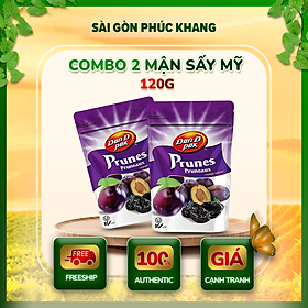 Combo 2 Túi Mận Sấy ChiLe 100gr Túi