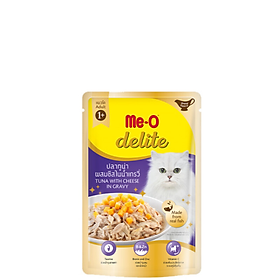 Pate Cho Mèo Me-O Delite Gói 70g - Tuna with chesse