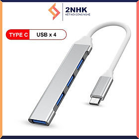 Mua Bộ chuyển đổi TYPE-C sang USB 3.0  cáp chuyển đổi Type-c sang 4 cổng USB tốc độ cao - hàng chính hãng